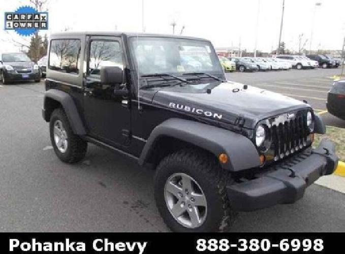 2012 jeep wrangler rubicon in chantilly, va