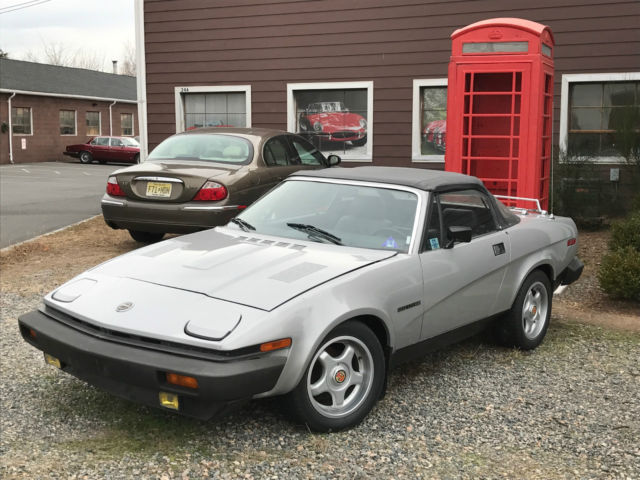 1981 triumph tr7 convertible w/fuel injection rare