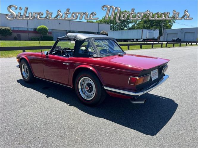 1974 triumph tr6 in north andover, massachusetts