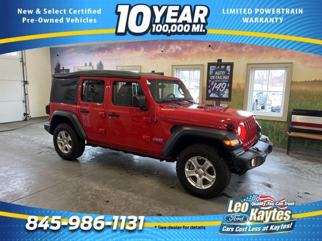 2021 jeep wrangler unlimited sport