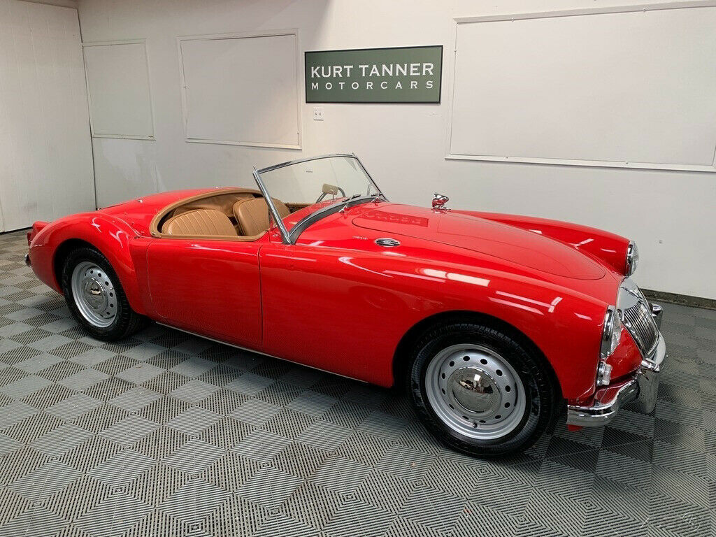 1960 mga 1600 roadster. 1800cc engine. nice restoration. superb driver