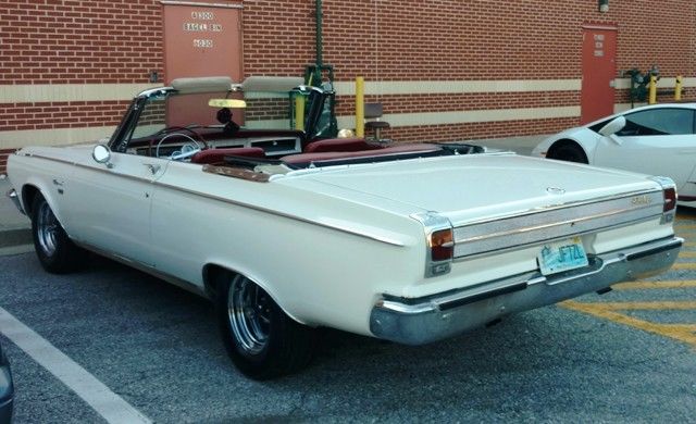 1965 dodge coronet 500 convertible 383 4 speed!