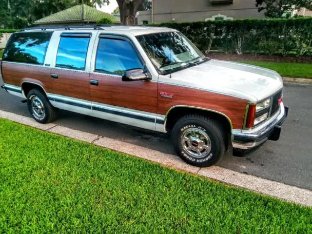 suburban wagoneer woodie rover gmc truck chevy no rust 95k miles hotrod