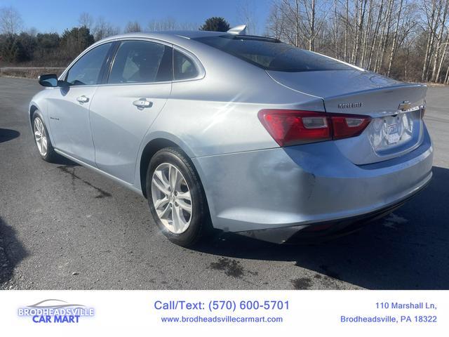 2018 chevrolet malibu lt