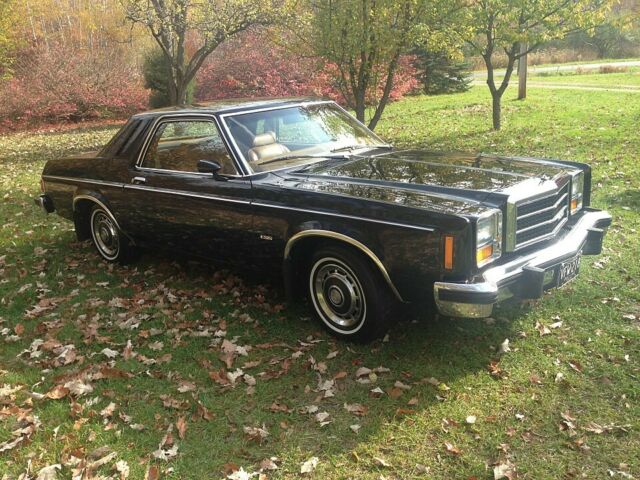 18,100 miles 1980 ford granada ess black pearl