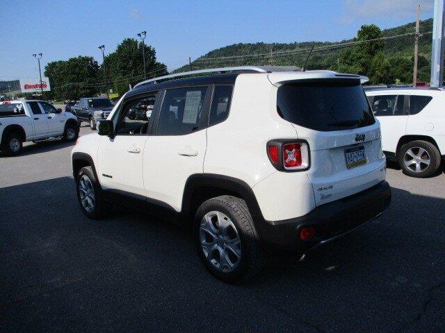 used 2016 jeep renegade 4wd limited muncy, pa 17756 for sale in clarkstown, pennsylvania