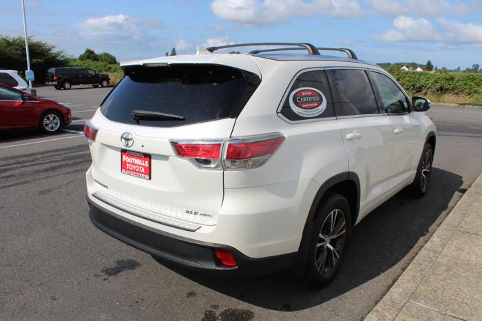 certified 2016 toyota highlander xle v6 burlington, wa 98233 for sale in alger, washington