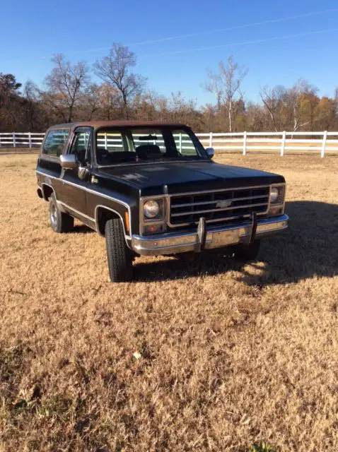 k-5 chevrolet blazer 4x4 no reserve