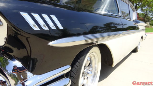 1958 chevy belair classic mild custom fifty-eight chev two door sedan