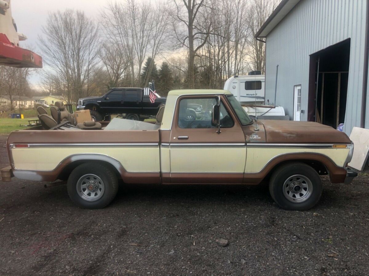 1978 f-150 ford 2 wheel drive short box 302 c6 automatic