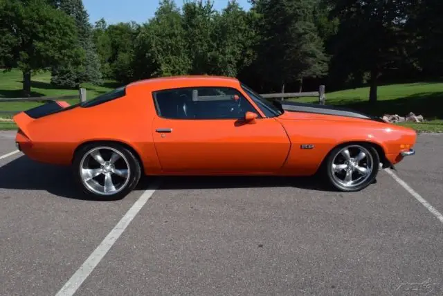 1971 chevrolet camaro rs split bumper fuel injected ac, resto mod z28 trans am