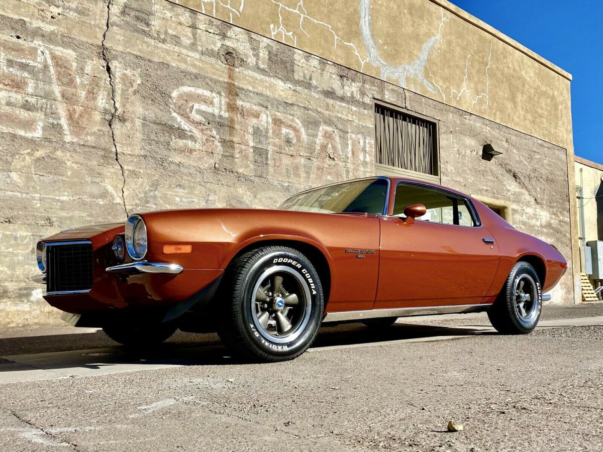 1970 chevrolet camaro coupe red rwd automatic rally sport