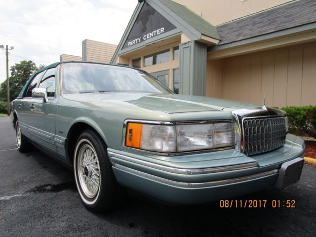 1994 lincoln continental 4-door 40k actual miles - beautiful original condition!