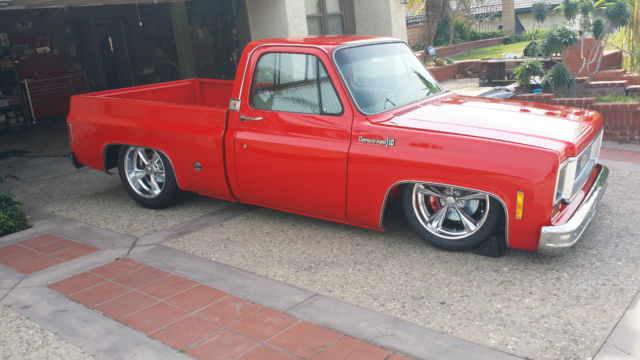 1973-1987 chevy c-10 shortbed truck custom show truck