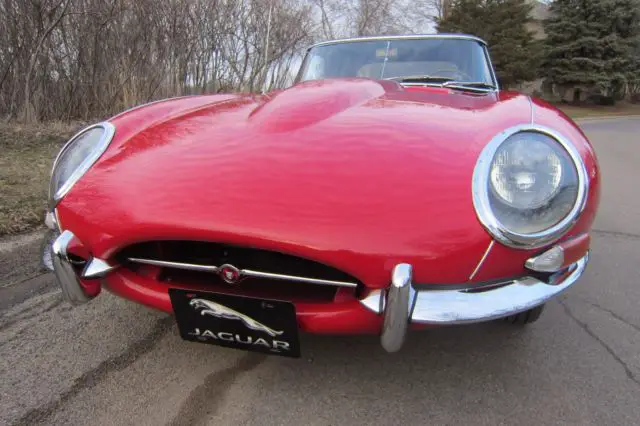 1964 jaguar sr1 e-type (xke) rdstr, excellent cond, low miles, matching numbers