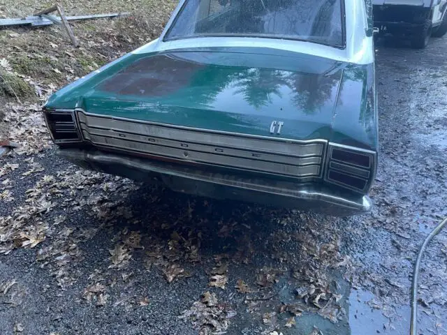 1968 dodge dart coupe green rwd automatic gt