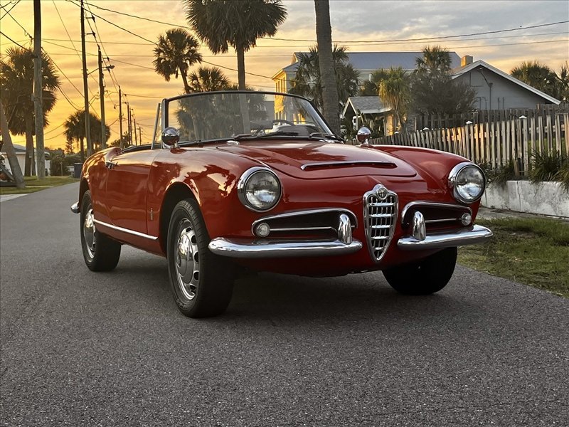 1965 alfa romeo giulia spider 1600