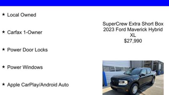 2023 Ford Maverick xl