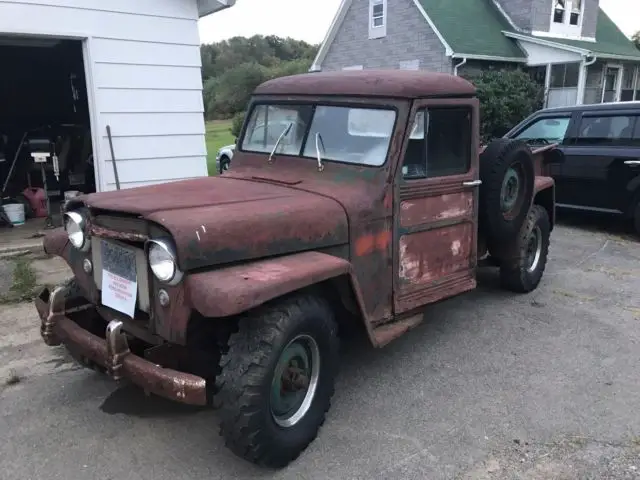 1953 willys pickup diamond in the rough