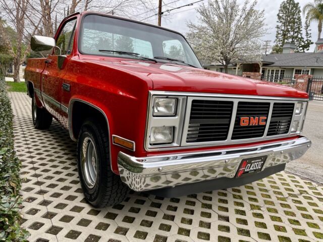 1985 gmc sierra 1500 pickup red rwd automatic