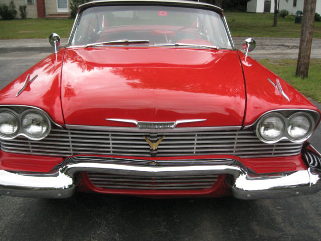 1958 plymouth fury "christine"