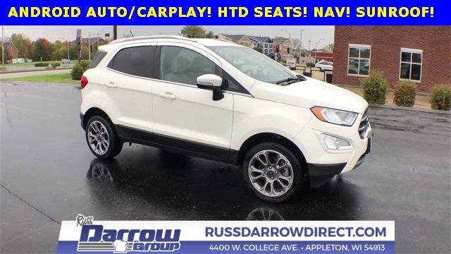 used 2018 ford ecosport 4wd titanium appleton, wi 54913 for sale in appleton, wisconsin