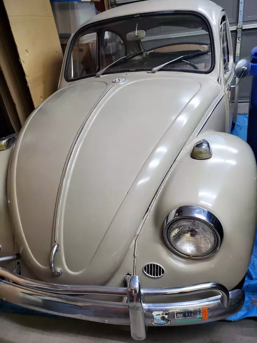 1967 vw beetle mostly original, runs drives, stops. new front end, shocks, tires