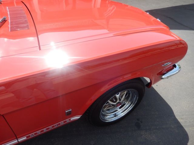 1965 ford mustang factory red 289 4 speed car