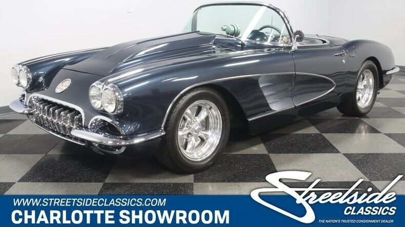 classic vintage chrome sbc overdrive transmission jim myers suspension vette c1