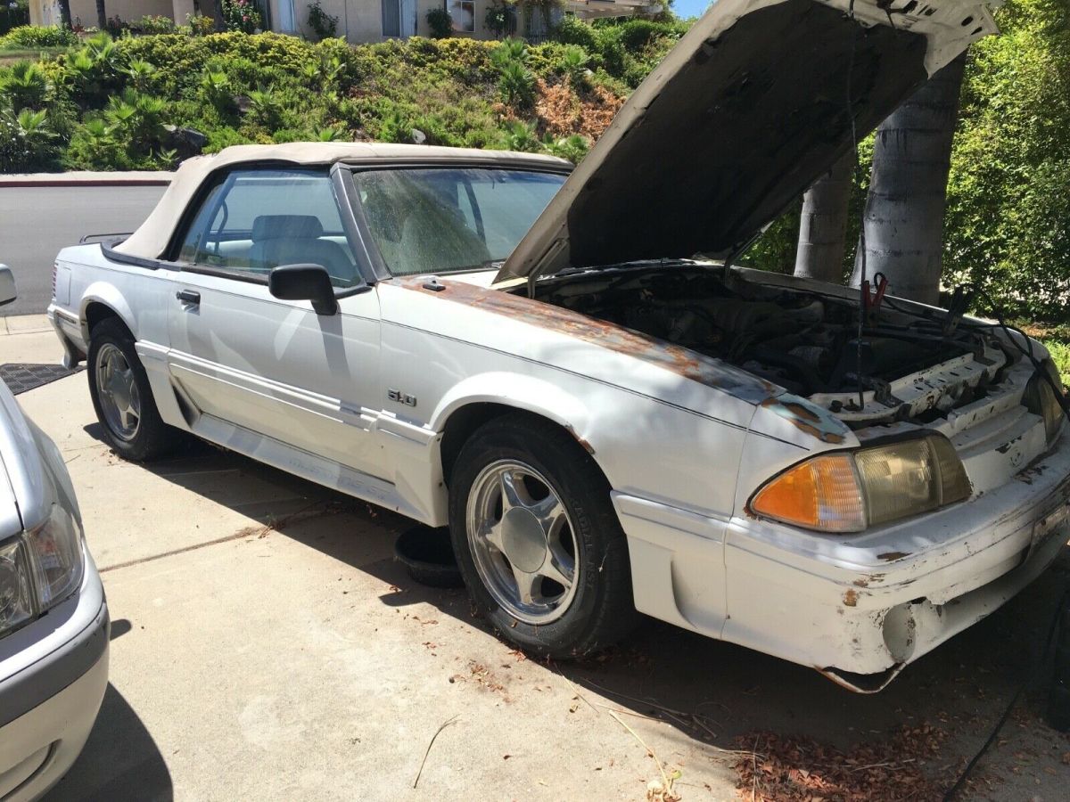 ford mustang 1989 gt 5.0 25th anniversary ed