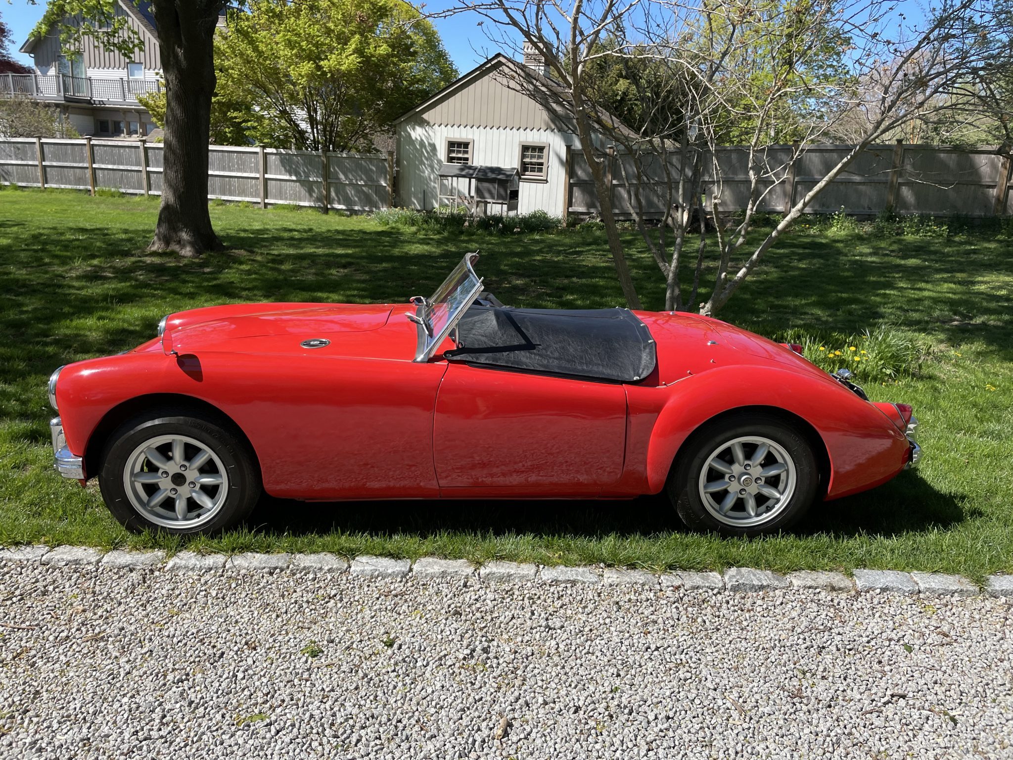 1957 mg mga 1500 roadster