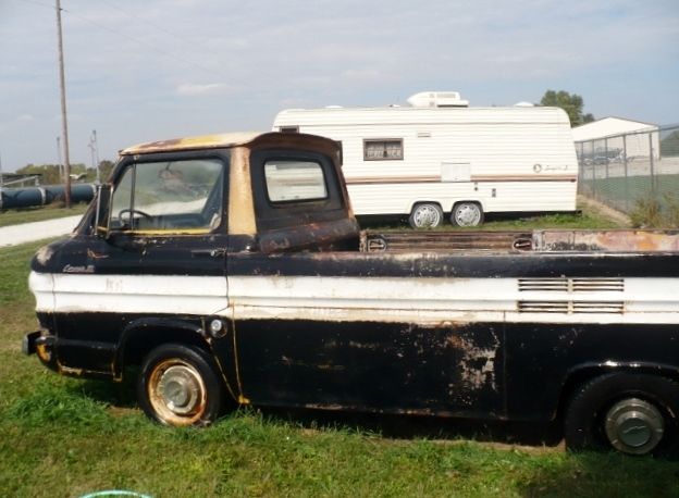 1962 very rare chevrolet corvair rampside straight & solid project