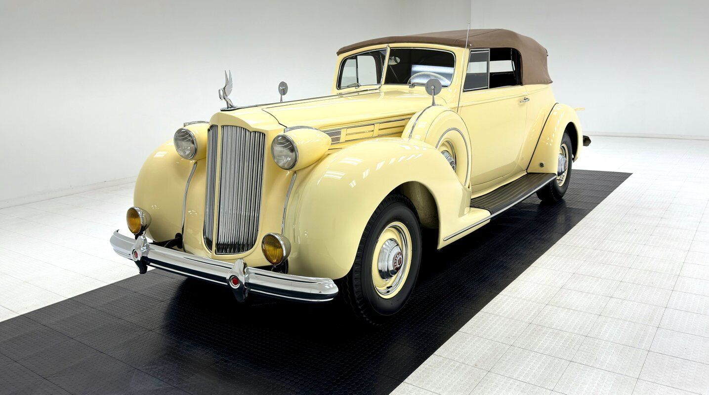 1938 packard twelve 1607 series convertible coupe
