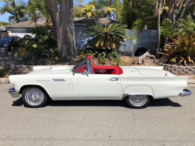 1957 ford thunderbird convertable baby bird t-bird