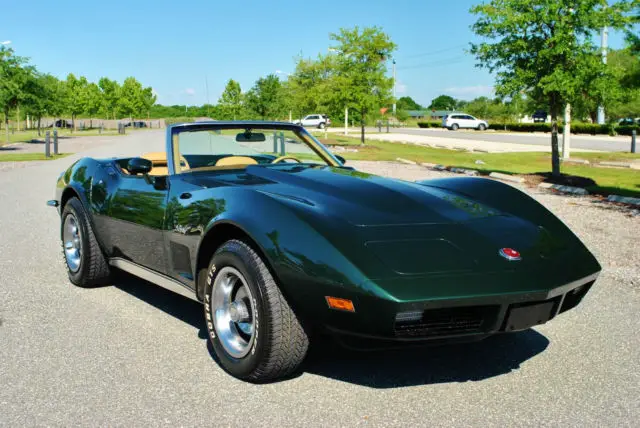 spectacular 73 corvette convertibile 17,059 miles amazing condition! 4-speed p.s