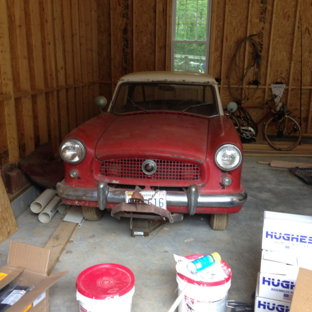 1957 amc nash metropolitan hardtop coupe