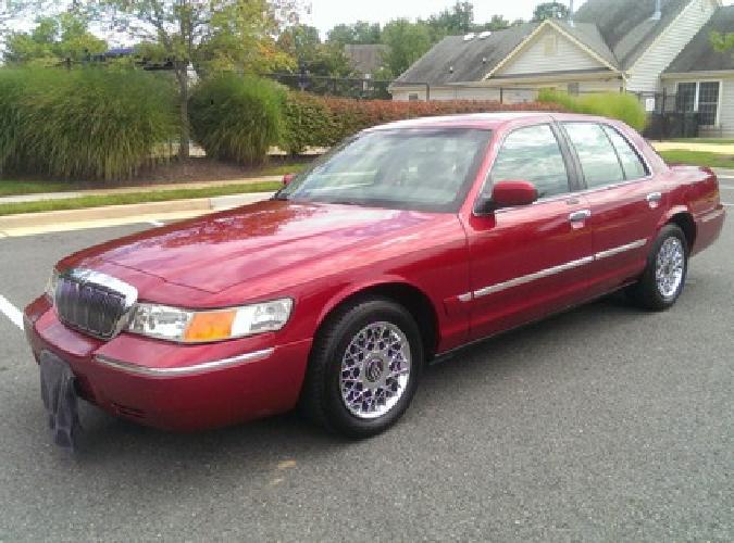 granny's 2001 mercury grand marquis 4d sedan gs in fairfax, va