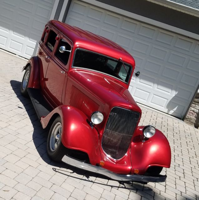 1934 plymouth 4 door sedan streetrod hot rod classic street rod