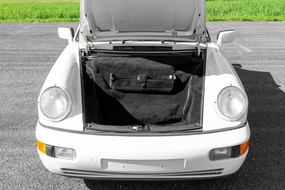 1991 porsche 964 carrera 2 cabriolet 5 speed manual transaxle