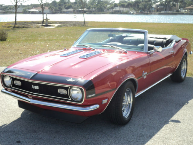 1968 chevrolet camaro super sport convertible
