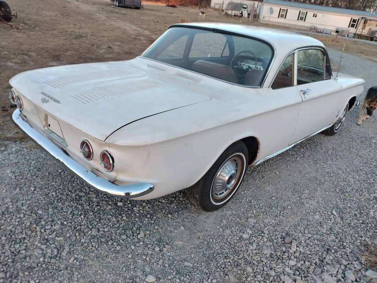 1963 chevrolet corvair white