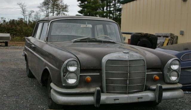 1960 mercedes benz 220s 4 door sedan 6cyl automatic