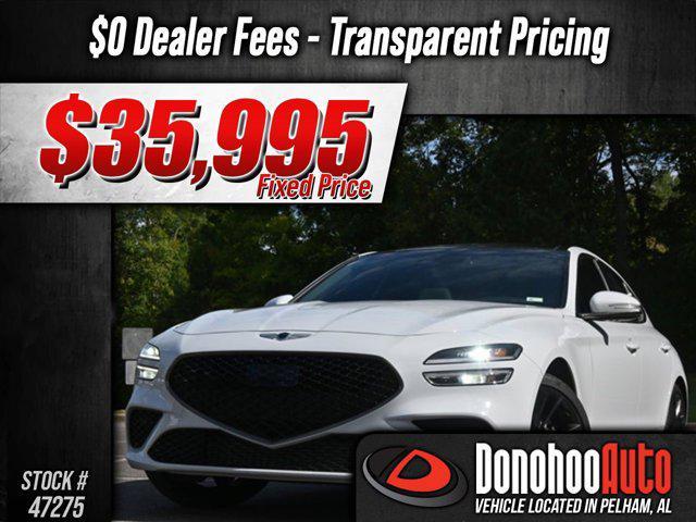 2022 genesis g70 3.3t rwd