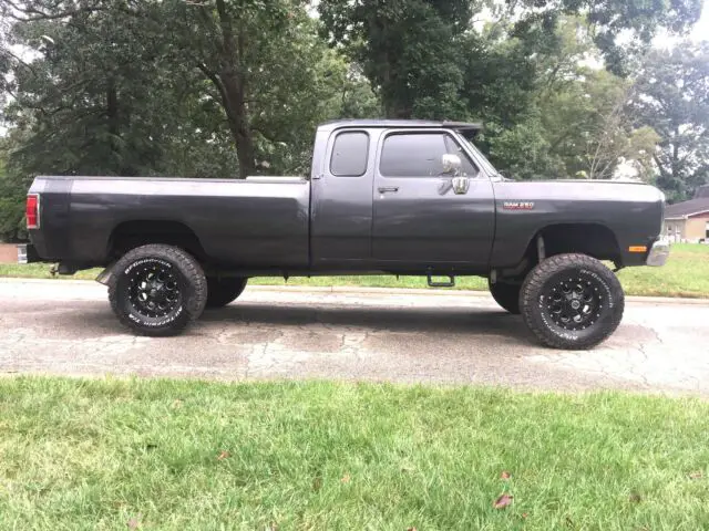 1993 dodge ram 250 le extended cab 4wd dieseltruck - w250