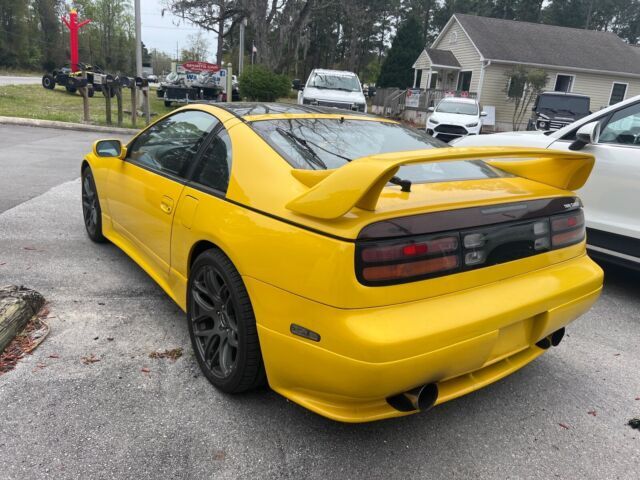 1991 nissan 300zx coupe yellow rwd manual