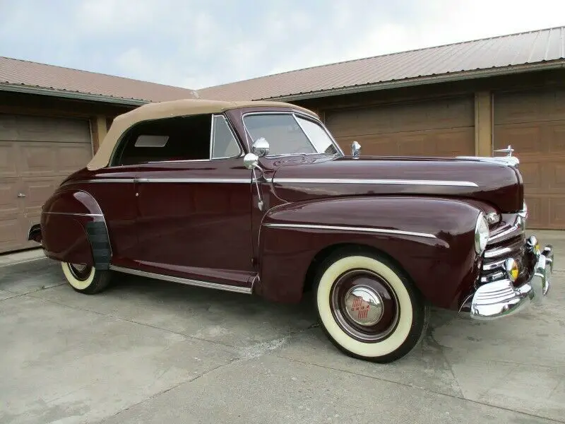 1946 ford convertible / frame off restoration
