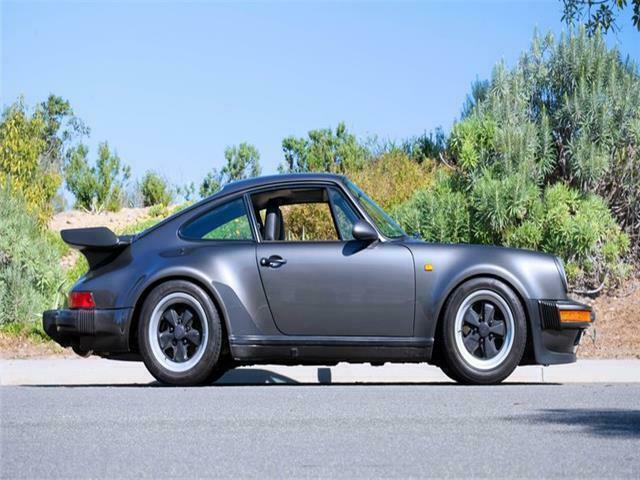 slate grey porsche 930 turbo s with 35,835 miles available now!