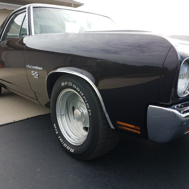 1970 el camino super sport clone, 502 rat, 9" ford, new paint, no rust