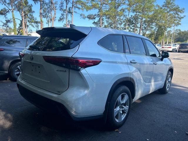 2023 toyota highlander hybrid le