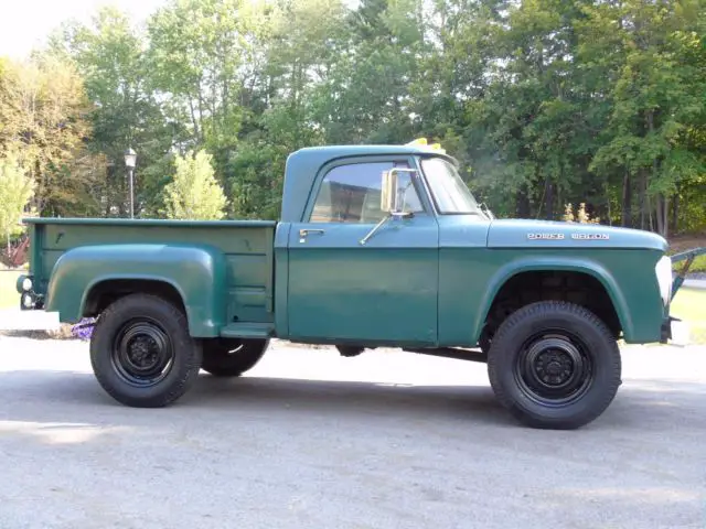 1967 dodge power wagon 4x4 4spd w100, w200 w300,m1,m2, jeep, military,powerwagon